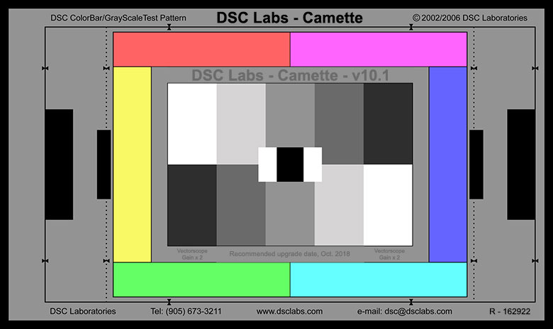 Grayscale Test Chart