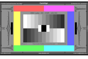 ColorBar GrayScale with Resolution